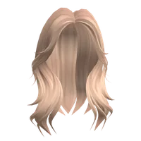 Y2K Layered Wolfcut (Blonde) Roblox hair