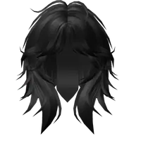 Rockstar Shaggy Cut (Black) Roblox hair