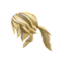 Blonde Action Ponytail Roblox hair