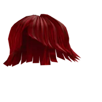 Crimson Shaggy 2.0 Roblox hair
