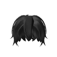 Black Anime Hair Roblox hair