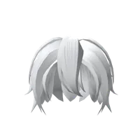 White Anime Hair Roblox hair