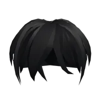 Messy Popular Boy Hair in Black Roblox hair