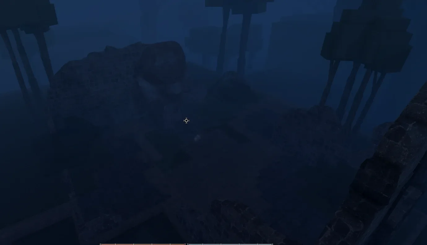 The Broken Church where Bael is summoned