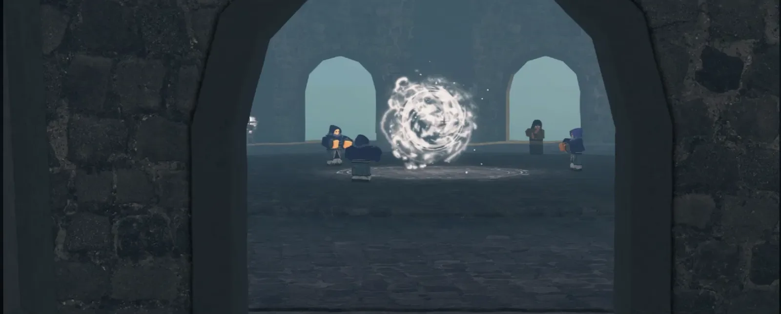 The Magic Knight Exam arena in the Kamo Region