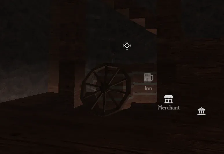 Wheel near the Large Tower in Kamo Village